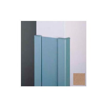 Pawling Surface Mounted End Wall 90Deg Corners, 2'' Wings, 12'H W/Caps. 6" W, Mocha CG-11R-12-288